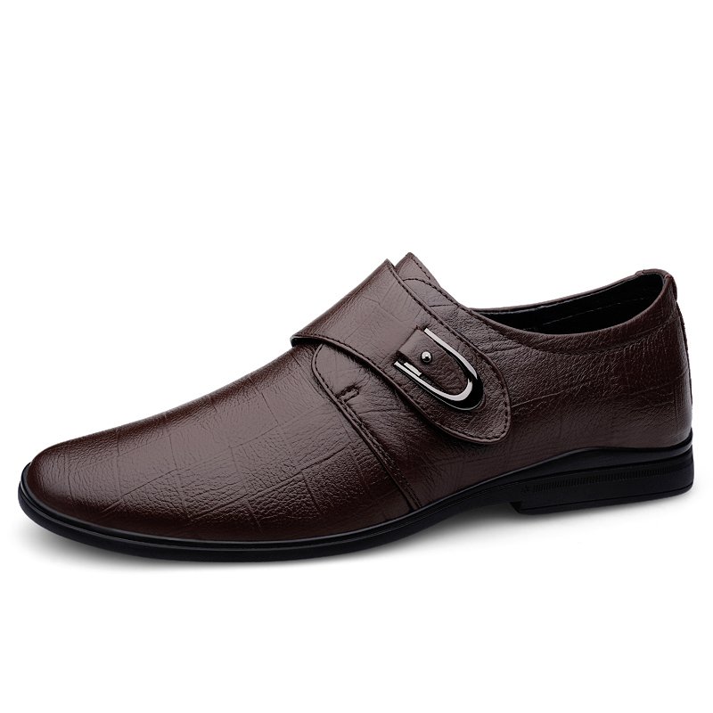 New Arrival OEM Service Custom Logo Men Cow Genuine Leather Wedding Business Dress Shoes