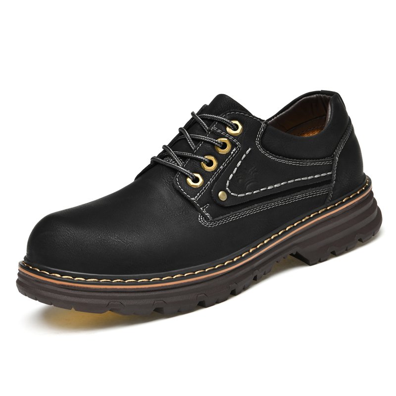 New Arrival Waterproof Oxfords Genuine Leather Handmade Martin Business Office Shoes