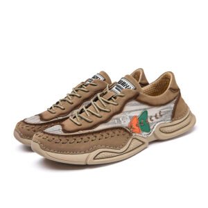 New Design Casual Shoes Loafers Fashion Men Leather Shoes Genuine Leather High Quality Boat Shoes For Men