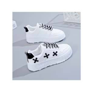 New Fashion Plus Size Casual Sports Shoes Women Lace-up Mesh Breathable Women's Shoes