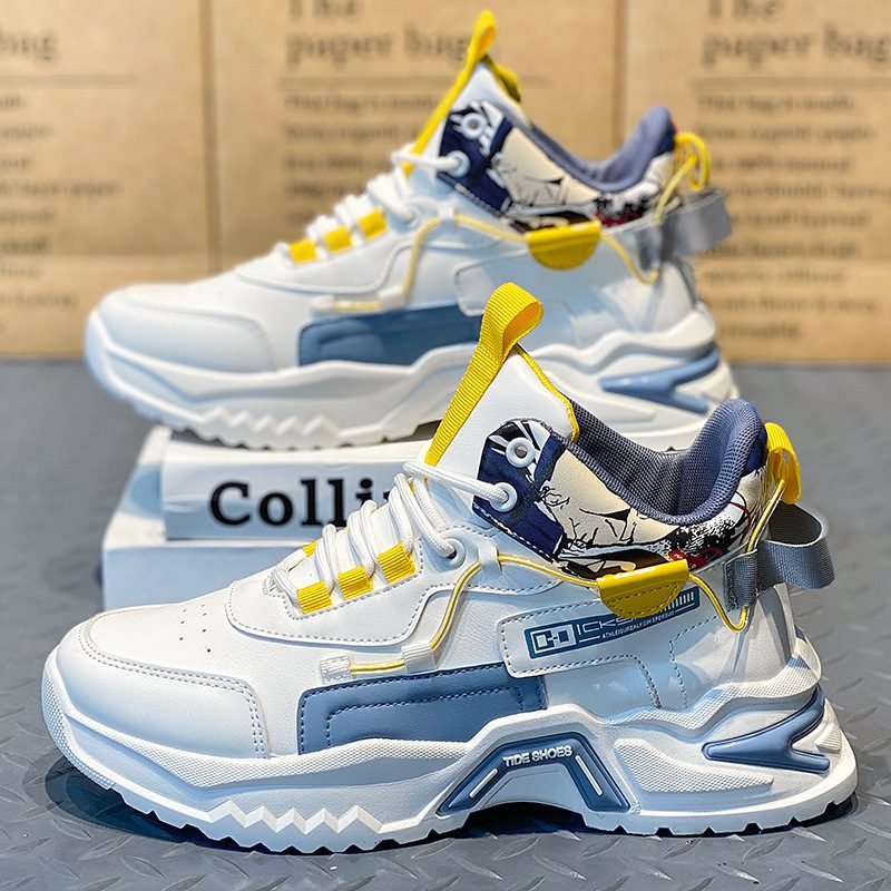 New Fashionable Breathable Sports Men's Shoes Trendy Casual Shoes Sports Shoes