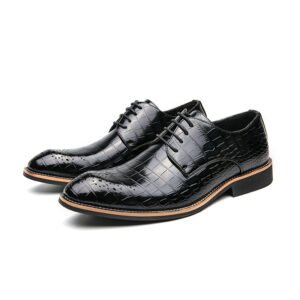 New Men Dress Shoes Leather Luxury Fashion Groom Wedding Shoes Men style Oxford dress Shoes