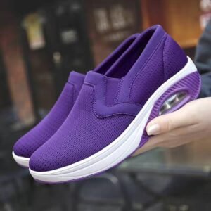 New Style Breathable Mesh Running Shoes For Women Outdoor Comfortable Sports Leisure Shoes Fashionable Casual Shoes