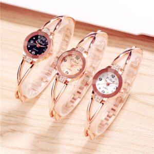 New Trendy Women Bracelet Watch Mujer Relojes Small Dial Quartz watch for women Fashion Wristwatches Female Watches