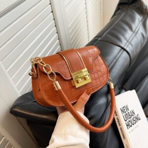 New Women's Bag Tote Multicolor PU leather shoulder bucket women's evening bag handmade bags for women