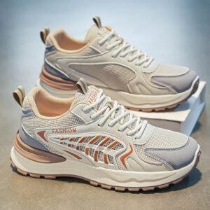 Newest Thick Soled Old Daddy Shoes Trendy Breathable Mesh Running Sports Shoes Casual Shoes for Men