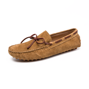 OEM Service Men's Soft Moccasin Driving Loafers Suede Boat Shoes Fancy Men's Casual Genuine Leather Loafers