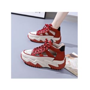 Platform daddy shoes women's new summer wearing holes shoes with leisure sports sandals
