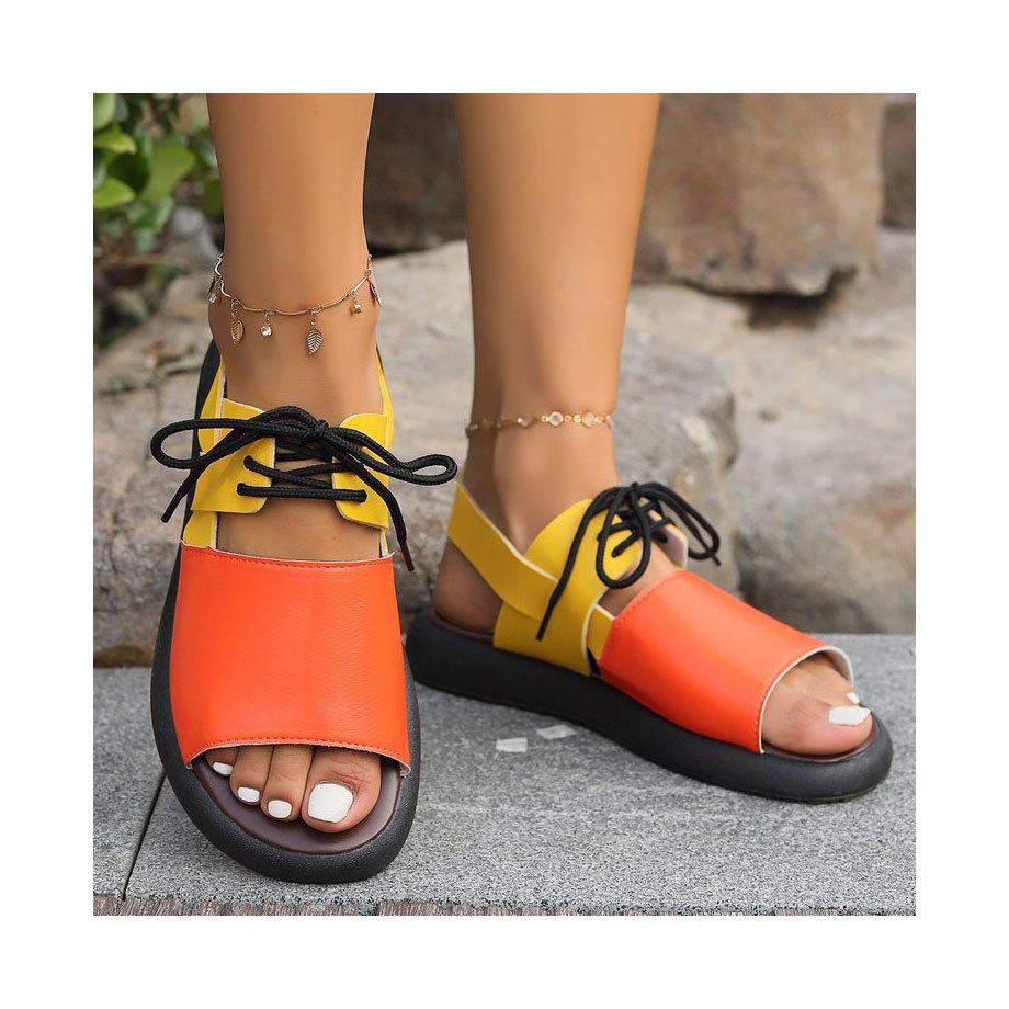 Sandals 2024 Comfortable soft sole strap women's new platform sandals