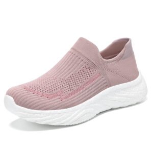 Shoes Women Spring And Autumn New 2024 Flying Weaving Women's Shoes Light Slip-On Women's Shoes