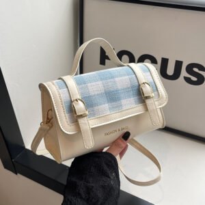 Small fresh handbag 2024 new high fashion small square bag single shoulder crossbody bag