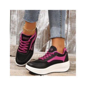 Sport shoes 2024 new wholesale comfortable breathable women's leather sporty sneakers