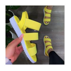 Summer new big size women's casual flat sandals woman