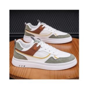 Summer New Breathable Small White Shoes For Male Students Of The Trend All Match Thick Soled Sports Board Shoes