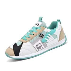 Summer permeable mesh surface soft soled daddy shoes men's fashion with students leisure sports