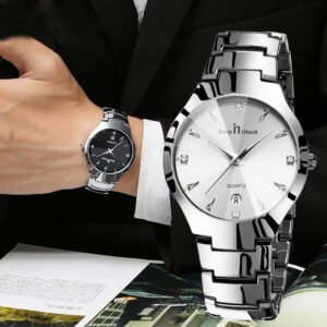 Top Brand Couple Watches Waterproof watches for men and woman Steel Belt Wristwatches Fashion couple Watch Gifts For Couple