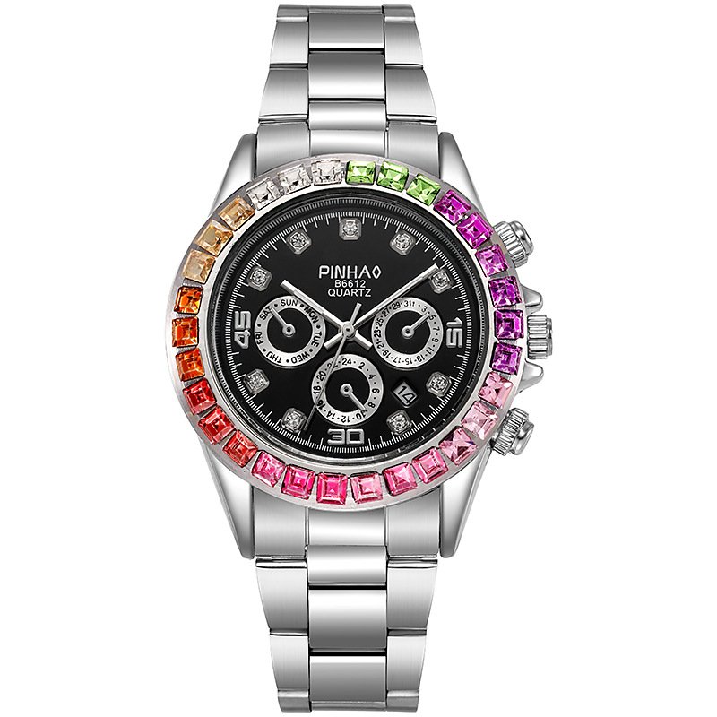 Top Brand Luxury Gold Watch for Men Classic Business Golden women Quartz Watches Stainless Steel band Waterproof Wristwatches