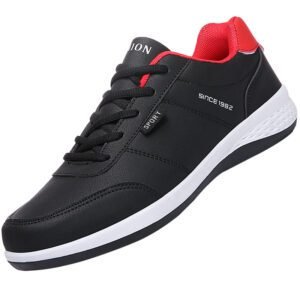 trend men's pu leather shoes 2024 summer new men's shoes soft soles comfortable business casual flat shoes