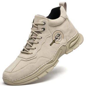 Warm Winter New Model Genuine Leather Mens Casual Dress Shoes Hiking Plush Shoes