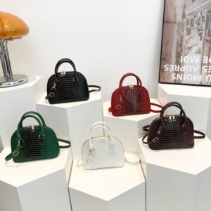 Wholesale 2024 new hot selling high quality crocodile fashion handbag shell bag shoulder crossbody bags for women