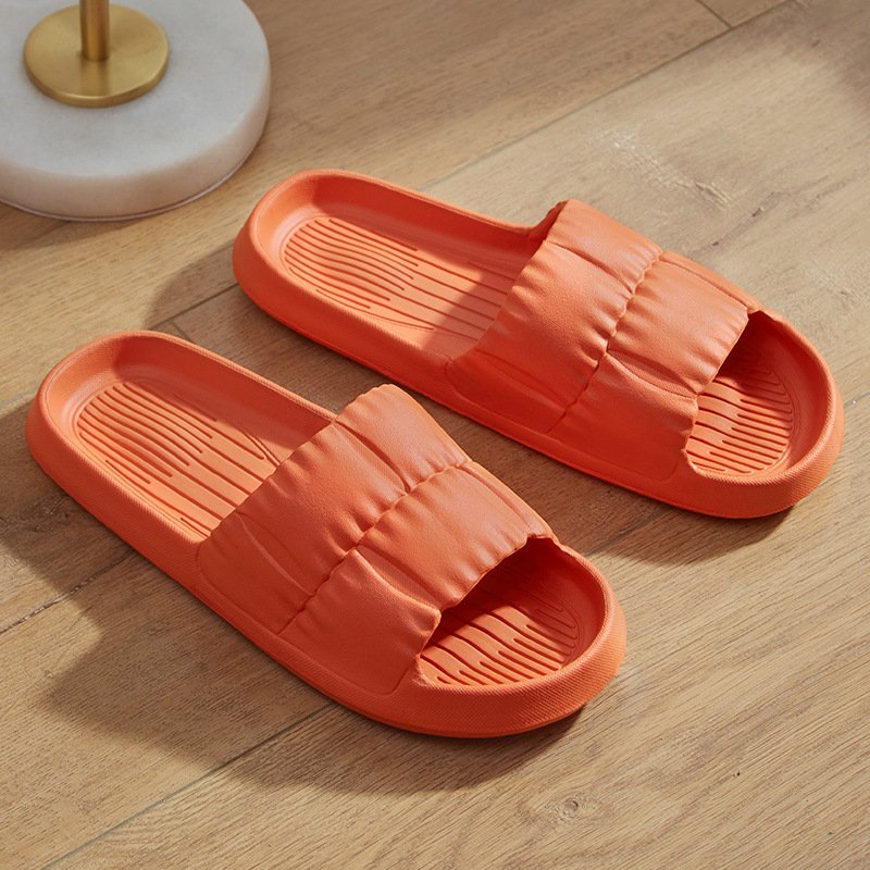 Wholesale slippers female summer cheap flip-flops quiet soft bottom indoor home drag male summer deodorant home flip-flops