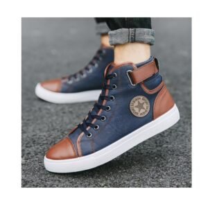 winter latest nice design fashion trend retro popular durable lace-up man casual shoes large size for men