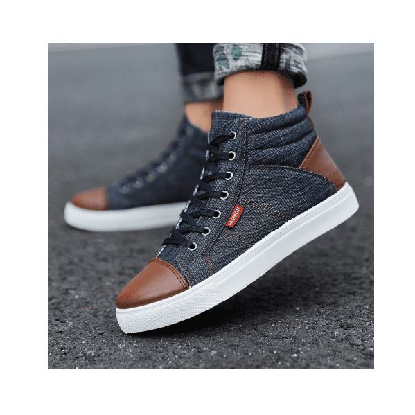 winter latest nice design fashion trend retro popular durable lace-up man casual shoes large size for men 39-47