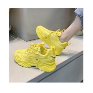 Women sports Cute color shoes Mesh breathable Fashion new design fancy Casual daily walking shoes outdoors shoes
