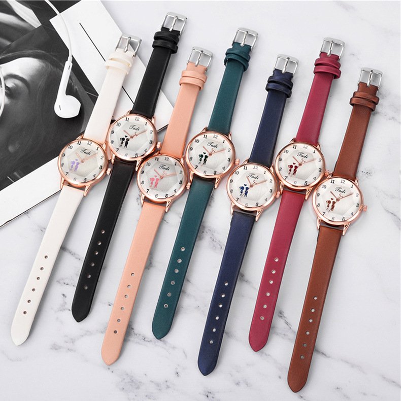 Women Watch Luxury watch for women Casual Leather strap women Watches With Fashionable Simple Quartz WristWatches Reloj Mujer