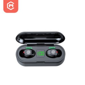 Dropshipping Tws Wireless Earphones In-ear Headset Earphone Led Display With Touch Control Waterproof