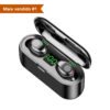 F9 Audifonos Inalambricos BT 5.3 Auriculares Wireless Earbuds Touch Control Deep Bass TWS earbuds Noise Canceling Earphones
