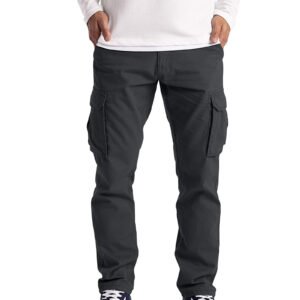 Custom Casual Multi Pocket Straight Outdoor Cargo Pants Men's Tactical Pants Straight Leg Pant