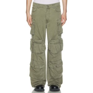 Manufacturer OEM Functional Multi-Pocket Casual Wear Style Baggy Pants Wide Leg Men Cargo Jeans