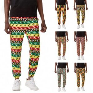 Men's casual loose pants Bohemian pattern print outdoor sport pant African style long pants